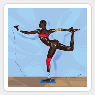 Grace Jones Island Magnet